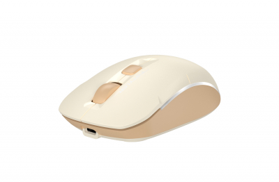Мышь беспроводная A4tech Fstyler FB26CSAir Cafe Latte <BT+2.4GHz, Li-Battery>
