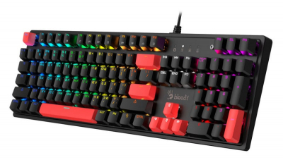 Клавиатура игровая Bloody S510N-Brown  <USB, механическая, 1,8м>