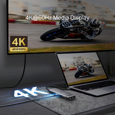 Концентратор USB Type-C 9 в 1 TP-Link UH9120C