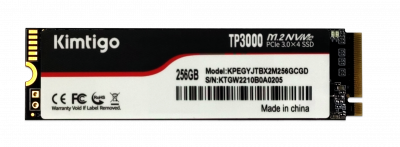Накопитель SSD M.2 NVME Kimtigo TP3000-256G <256 Gb, R2500/W1100>