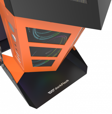 Корпус ПК без БП DarkFlash Knight K1 <ATX, 2x3.5, 1xUSB 3.0, 2xUSB2.0, Audio, 572*210*560mm>