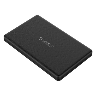 Внешний корпус HDD 2.5" ORICO 2578U3-BK-EP <5Gbps, USB3.0, Micro B, до 2 ТБ, 7mm, 126*80*12mm>