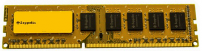 Оперативная память DDR3 PC-12800 (1600 MHz)  4Gb Zeppelin  <512x8, Gold PCB>