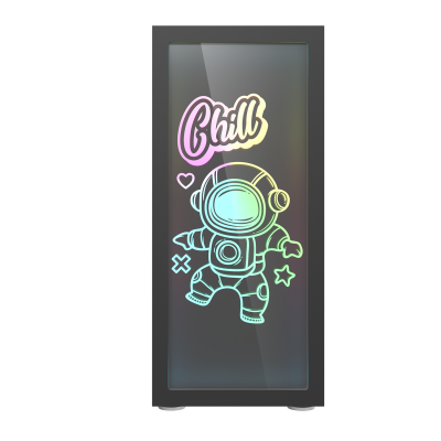 Корпус ПК без БП DarkFlash Dk210 Graffiti <ATX, 2x3.5, 1xUSB 3.0, 2xUSB2.0, Audio, 410*210*480mm> Корпус ПК без БП DarkFlash Dk210 Graffiti <ATX, 2x3.5, 1xUSB 3.0, 2xUSB2.0, Audio, 410*210*480mm>