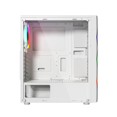 Корпус Wintek Skyline G46-W TG, ATX/Micro ATX, USB 1*3.0/2*2.0, HD-Aud+Mic, 0,5 mm, RGB strip