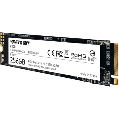 Накопитель SSD M.2 NVME Patriot  256GB P300 2280 <R/W 1700/1100>