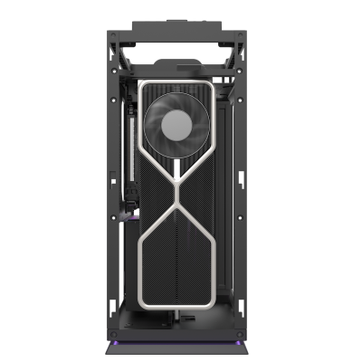 Корпус ПК без БП DarkFlash DLH21 BLACK <ITX, 1x3.5, 2xUSB 3.0, 1xType C, 238.8*175*412mm >