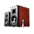 Акустическая система Bluetooth Edifier A300 Cherry <2.0, RMS 160Вт, 40Гц-40кГц, BT, Пульт>