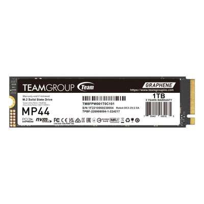 Твердотельный накопитель 1000GB SSD TeamGroup MP44 M.2 PCIe 4.0 R7400Mb/s W6500MB/s TM8FPW001T0C101