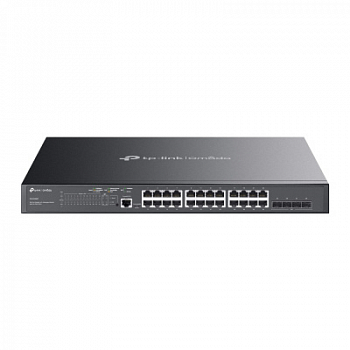 Коммутатор PoE+ управляемый GbE 24-портовый Tp-Link SG3428MP