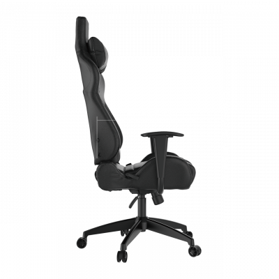 Игровое кресло GAMDIAS ACHILLES E2 L B <Black, спинка:86см, наклон: 150, нагрузка: до 200кг> v2