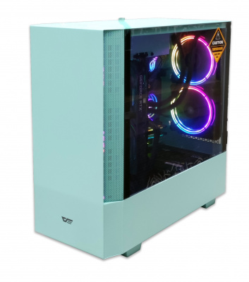 Компьютер MOON EMERALD <10400F/B460 Asus ROG STRIX/16GB/NVME256GB/HDD1TB/RTX3060 12GB>