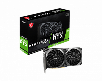 Видеокарта MSI PCI-E RTX 3050 VENTUS 2X OC <8GB, 1xHDMI, 3xDP>