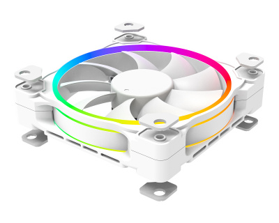 Вентилятор для корпуса ID-Cooling ZF-12025-ARGB-TRIO SNOW <120mm, 500~1600±10%RPM, 4Pin PWM>
