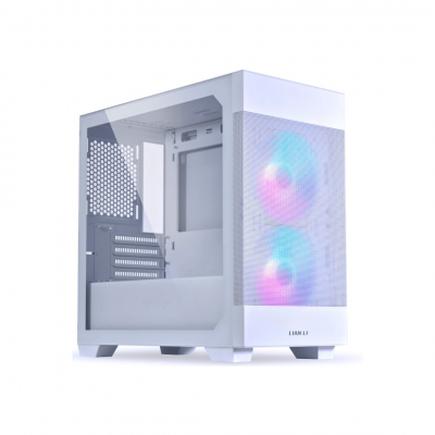 Корпус ПК без БП Lian Li Lancool 205M Mesh m-ATX/mITX G99.OE744MS.10 Snow