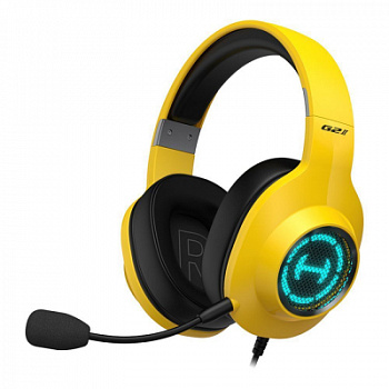 Гарнитура игровая Edifier G2 II Yellow <охватывающие, 20-20000Hz, 7.1, USB, RGB>