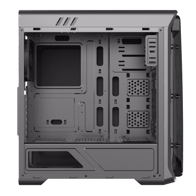 Корпус ПК без БП GameMax StarLight FRGB Black <ATX, 4x120mm, USB3.0x1, USB2.0x2, 205x470x440>