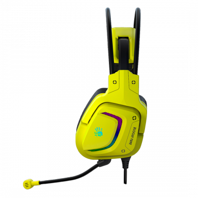 Наушники+микрофон игровые Bloody G575 PUNK <USB, 7.1, 20Hz-20kHz, 16Om, 105dB, 2m>