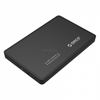 Внешний корпус HDD 2.5" ORICO 2588US-V1-BK-PRO <USB2.0,  129.6x83.9x12.8mm>