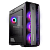 Корпус ПК без БП GameMax MoonLight FRGB BK <ATX, 4x120mm,VGA 360mm, CPU 160mm, 0.6mm, 440х470х205mm>