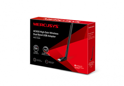 Сетевой адаптер беспроводной USB AC 650 Mercusys MU6H