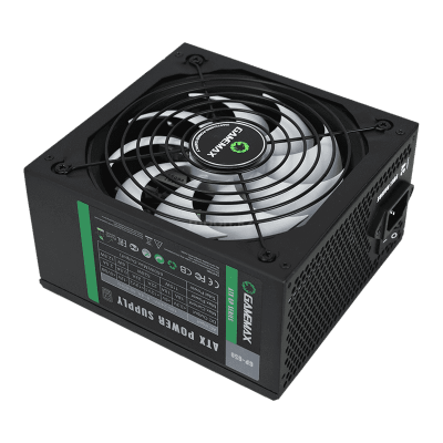 Блок питания ПК  650W GameMax GP-650<14cm fan, with APFC,1x24PIN,12V8pin(4+4),5xSATA,2xPCI-6+2PIN>