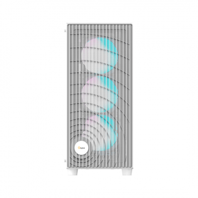 Корпус ПК без БП Ocypus Gamma C70 WH ARGB ATX/mATX/ITX 2xUSB Белый Gamma-C70-WHG400XX-GL