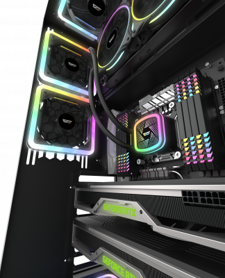 Корпус ПК без БП DarkFlash DF800 <EATX, 9x3.5, 7x2.5, 2xUSB 3.0, 2xUSB2.0, Audio, 552*271*771mm>