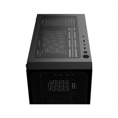 Корпус ПК без БП Ocypus Gamma C50 BK mATX/ITX 3xUSB Черный Gamma-C50-BKG000XX-GL