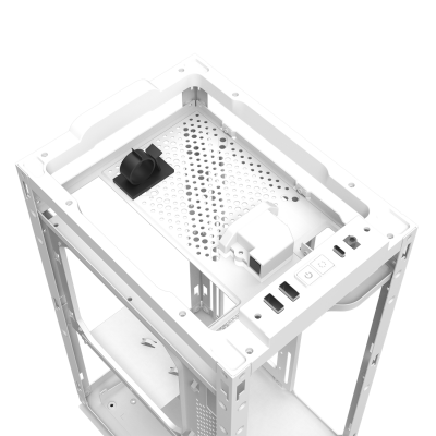 Корпус ПК без БП DarkFlash DLH21 WHITE <ITX, 1x3.5, 2xUSB 3.0, 1xType C, 238.8*175*412mm >