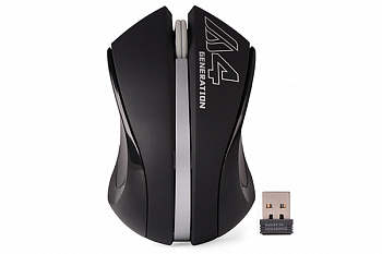 Мышь беспроводная A4tech G3-310(N) BLACK/SILVER Оптическая 2,4G USB 1000 dpi