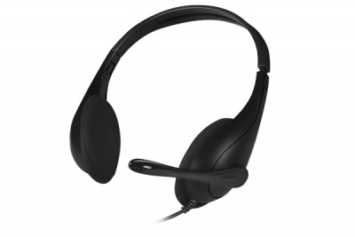 Наушники+микрофон A4tech HU-9 <USB, 20Hz-20KHz, 32ohm, 100Db, 180cm>