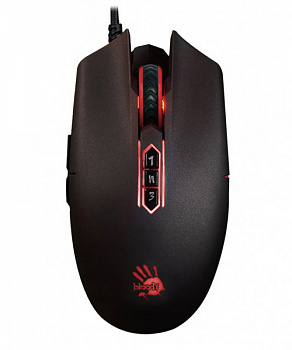 Мышь игровая Bloody P80 PRO-Activated RGB <оптическая, 16000CPI, 1.8 м, USB, pixart pwm3360>