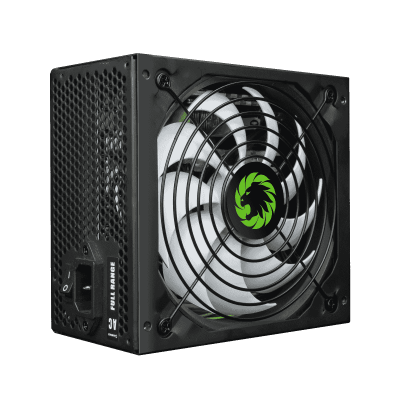 Блок питания ПК  650W GameMax GP-650<14cm fan, with APFC,1x24PIN,12V8pin(4+4),5xSATA,2xPCI-6+2PIN>