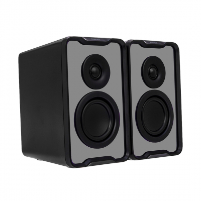 Акустическая система Bluetooth Edifier QR30 Black <2.0, RMS 30Вт, 63Гц-20кГц, BT, USB-A, AUX>