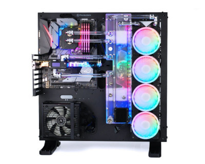 Плата для кейса Thermaltake P5 Bykski RGV-TT-P5-P + помпа CP-PMD3COV-X