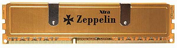 Оперативная память DDR4 PC-19200 (2400 MHz)  8Gb Zeppelin XTRA <1Gx8, Gold PCB, радиатор>