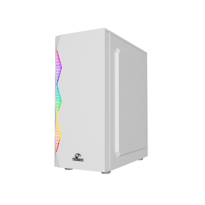 Корпус Wintek Skyline G46-W TG, ATX/Micro ATX, USB 1*3.0/2*2.0, HD-Aud+Mic, 0,5 mm, RGB strip