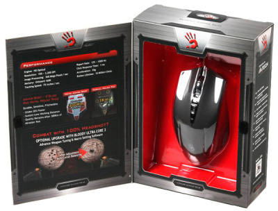 Мышь игровая Bloody V5M BLACK Оптическая USB 3200 dpi