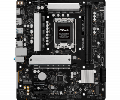 Материнская плата ASRock B860M-X LGA1851 2xDDR5 4xSATA 2xM.2 1xHDMI 1xDP mATX