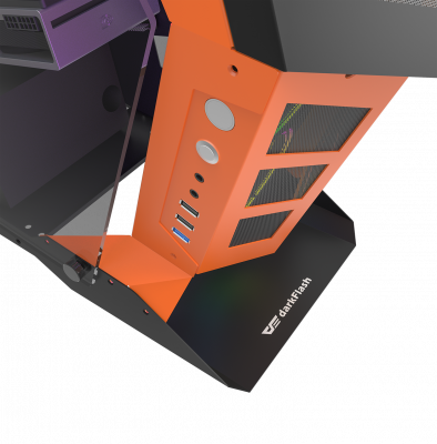 Корпус ПК без БП DarkFlash Knight K1 <ATX, 2x3.5, 1xUSB 3.0, 2xUSB2.0, Audio, 572*210*560mm>