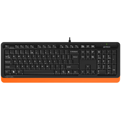 Клавиатура A4tech Fstyler FK10-ORANGE USB <105 клавиш, 150см, FN 12 мультимедийных клавиш> Клавиатура A4tech Fstyler FK10-ORANGE USB <105 клавиш, 150см, FN 12 мультимедийных клавиш>