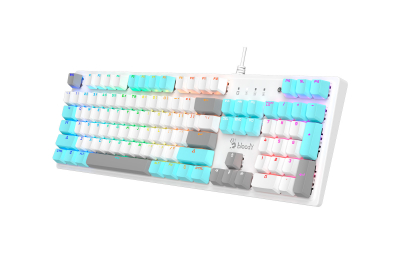 Комплект игровой Bloody S5200 2в1 White