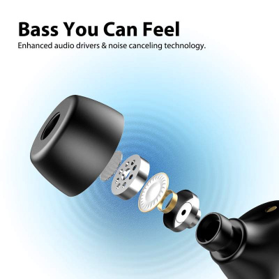 Гарнитура TWS MONSTER Clarity 101 AirLinks Earphone (Black)