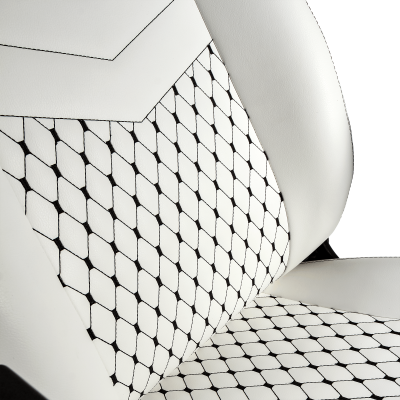 Игровое кресло Noblechairs ICON Белый/Чёрный