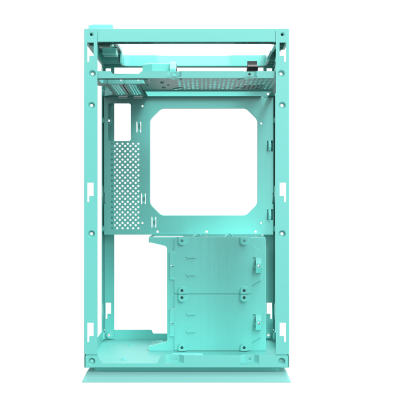 Корпус ПК без БП DarkFlash DLH21 NEO MINT <ITX, 1x3.5, 2xUSB 3.0, 1xType C, 238.8*175*412mm >