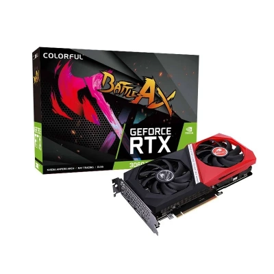Видеокарта Colorful RTX 3060 Ti NB DUO V2 LHR-V <8GB, 3*DP+1*HDMI, 8PIN, 256bit>