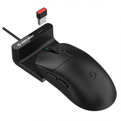 Мышь игровая беспроводная Bloody SG5 Black 8K