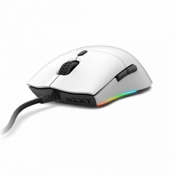 Мышь игровая NZXT Lift <PixArt 3389, 16000 DPI, RGB, Белый, 2м>