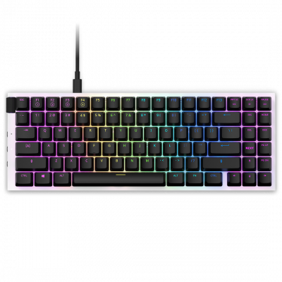 Клавиатура игровая NZXT Function MiniTKL <87 клавиш, RGB, механическая, белый/черный, 2м><ENG>